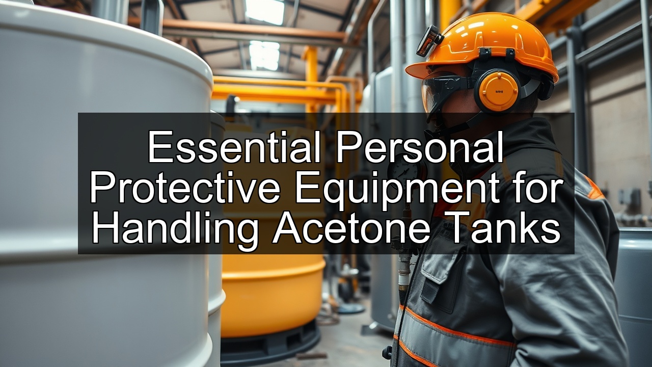 ppe acetone workplace exposure monitoring tank gauges acetone level measurement